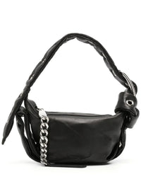 Le Cecilia Black Shoulder Bag