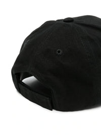 Embroidered Logo Black Cap