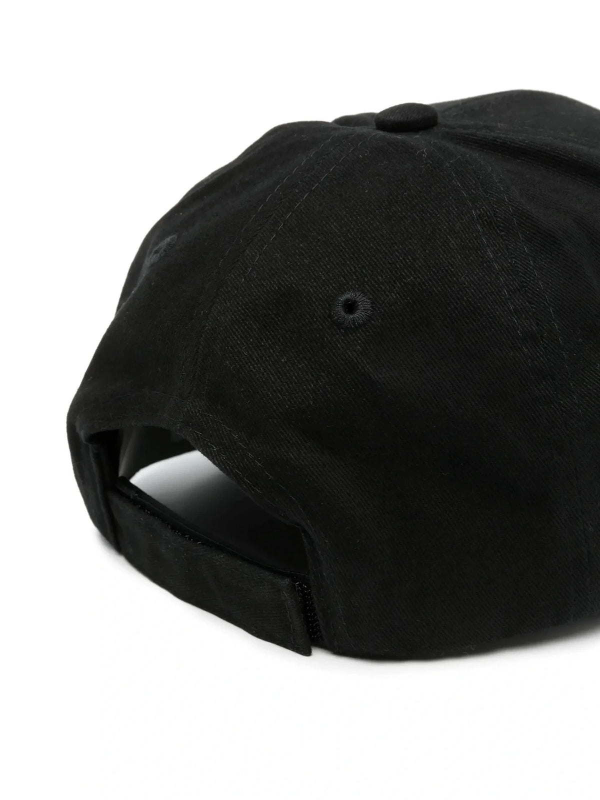 Embroidered Logo Black Cap