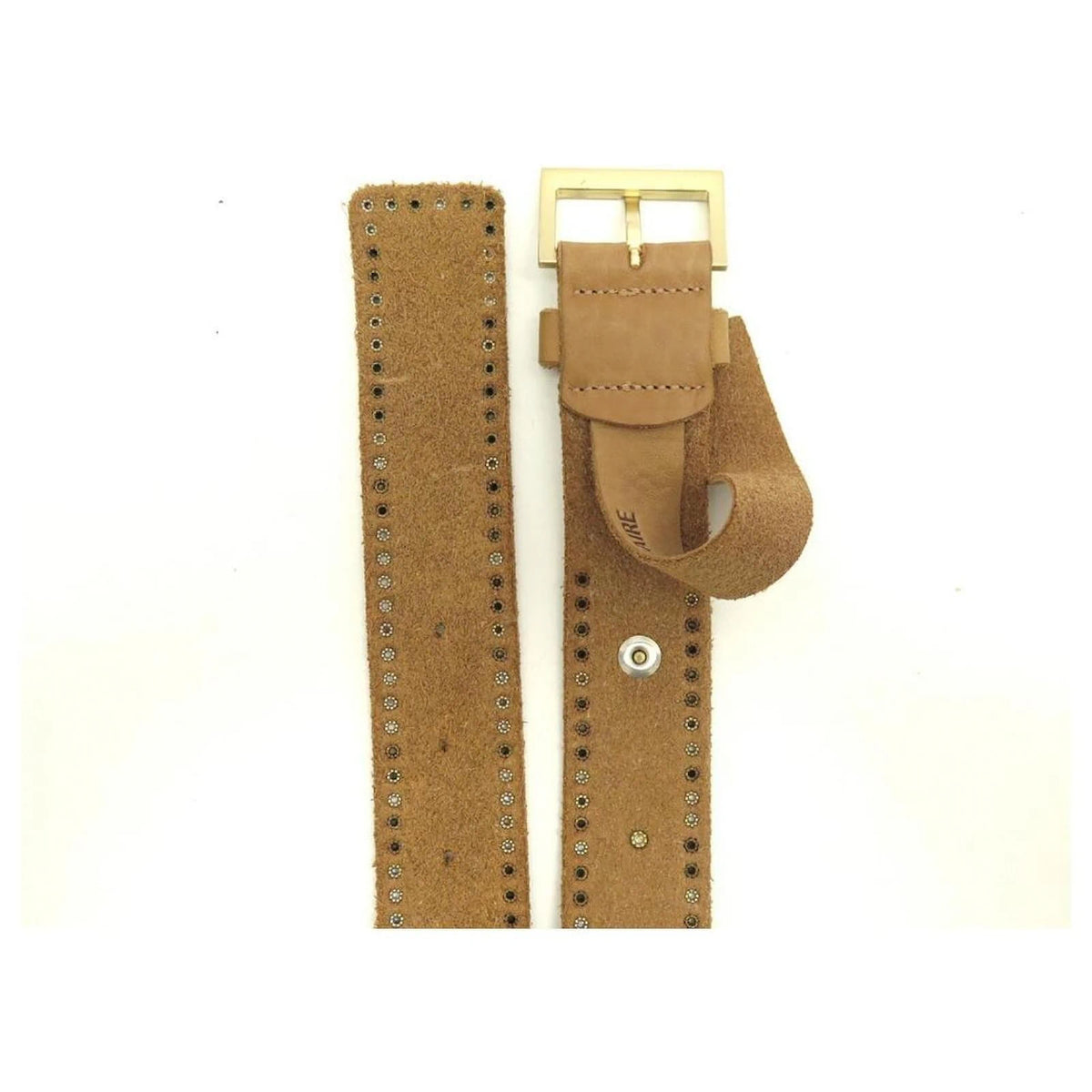 Starlight Brown Leather Belt