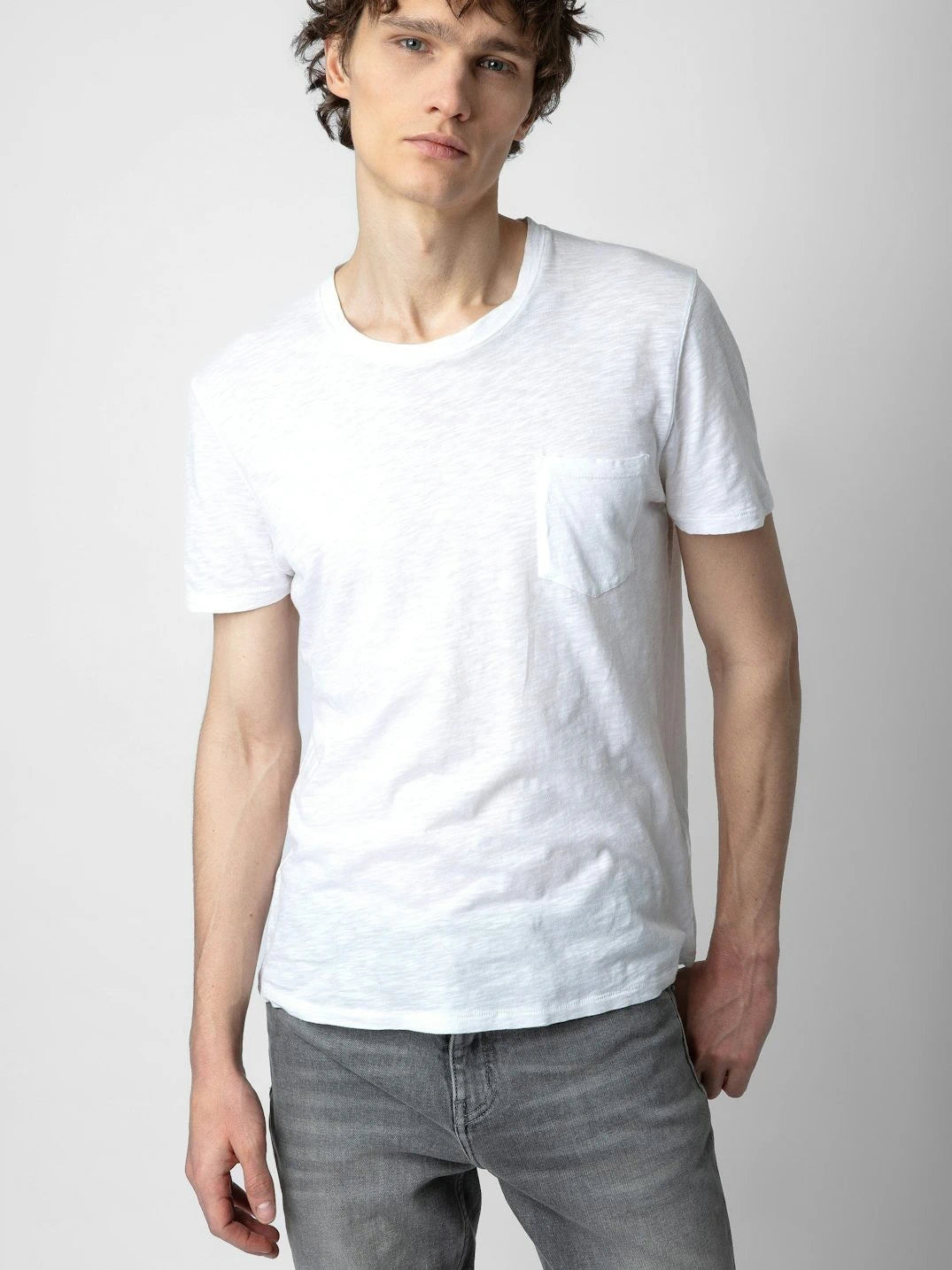 Stockholm White Cotton T-Shirt