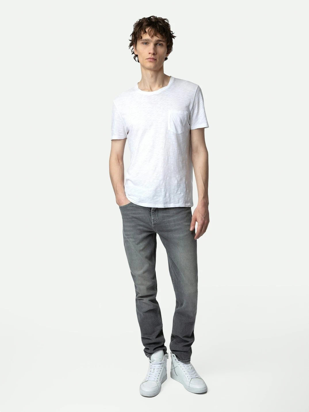 Stockholm White Cotton T-Shirt