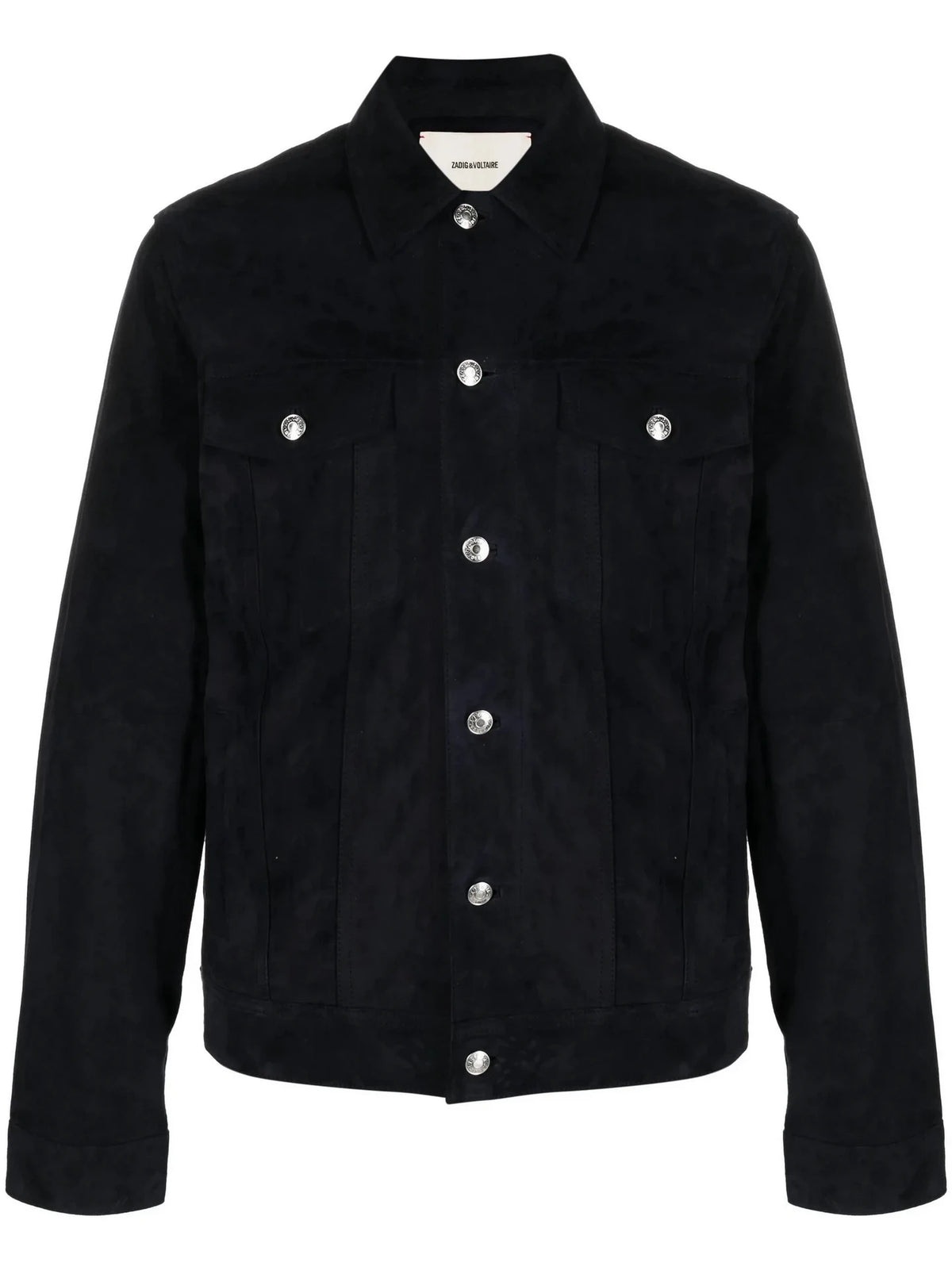 Suede Navy Blue Jacket