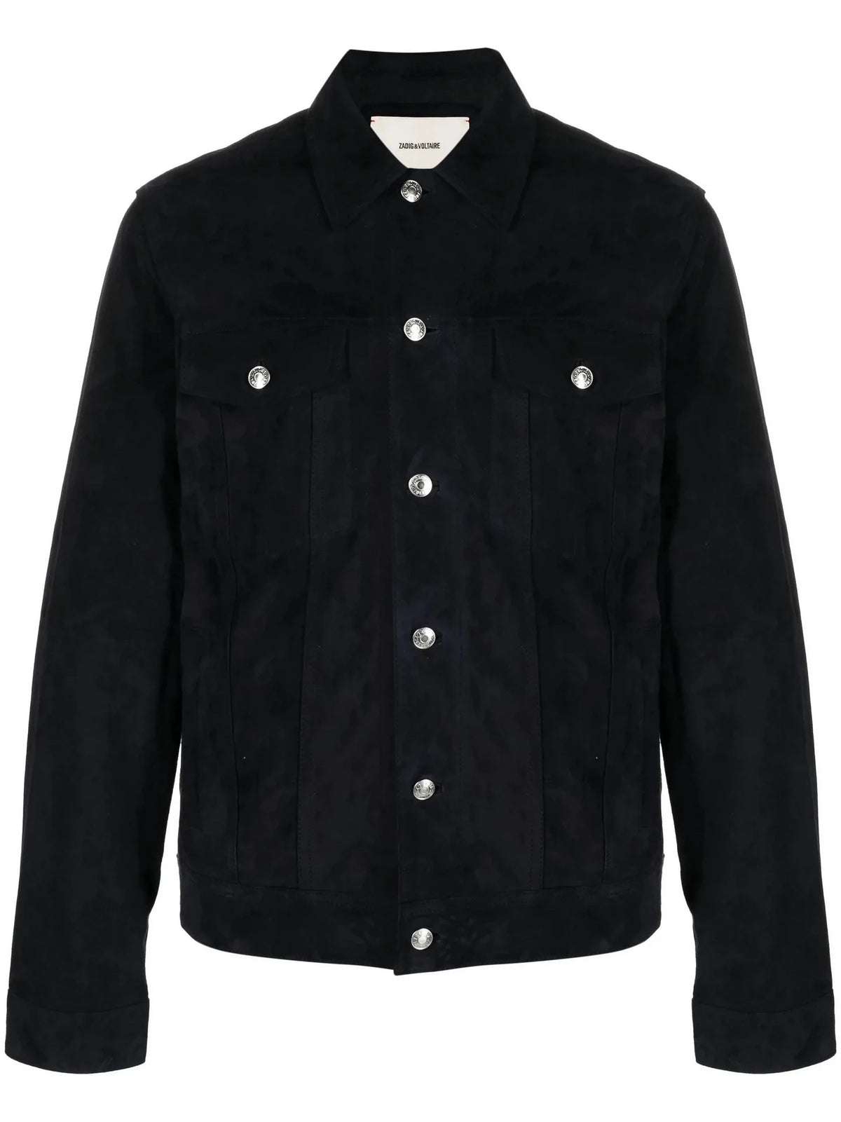Suede Navy Blue Jacket