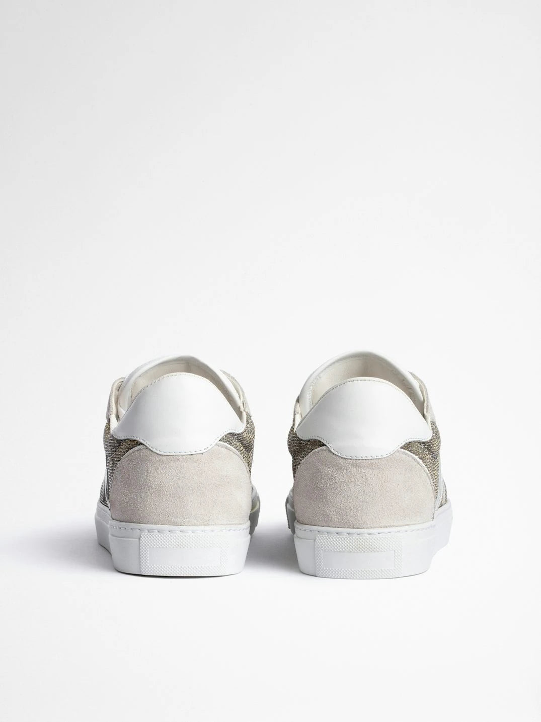 ZV1747 Silver Sparkle Trainers