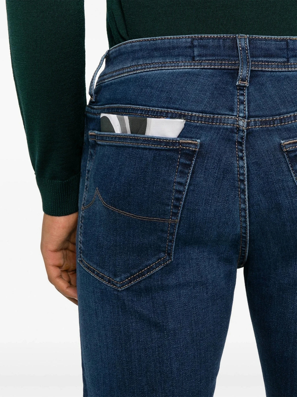 Bard Slim-Fit Blue Jeans