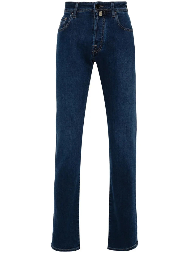 Bard Slim-Fit Blue Jeans