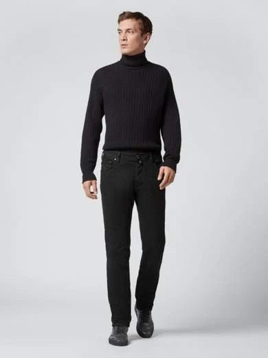 Nick Super Slim Black Jeans