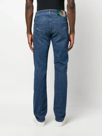 Slim-Fit Blue Jeans