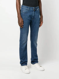 Slim-Fit Blue Jeans
