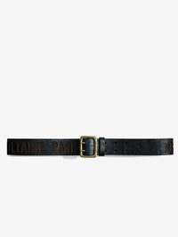 Buckley Stamped Navy Belt