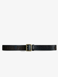 Buckley Stamped Navy Belt