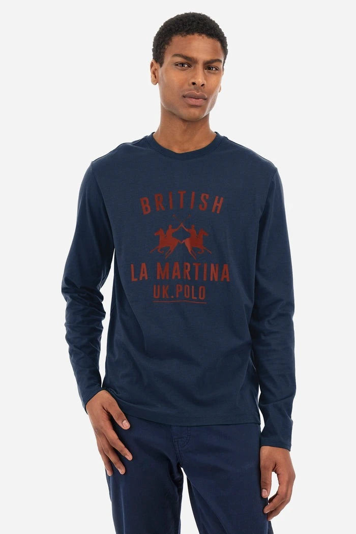 L/S Jersey Blue T-Shirt