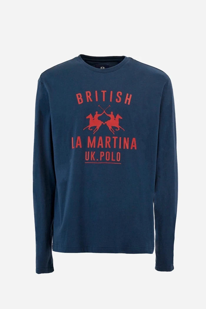 L/S Jersey Blue T-Shirt