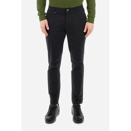Slim Chino Black Pants