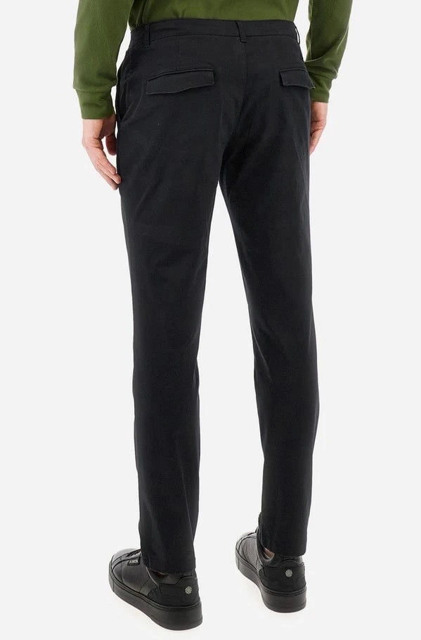 Slim Chino Black Pants