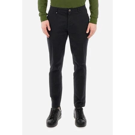 Slim Chino Black Pants