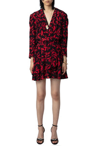 Soft Ikat Black Dress