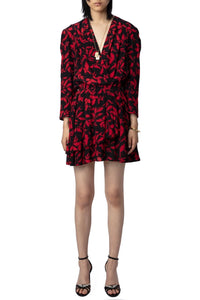 Soft Ikat Black Dress