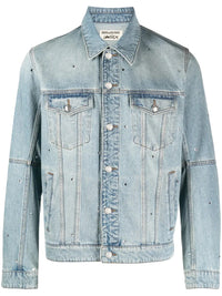 Kasy Denim Strass Blue Jacket