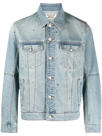 Kasy Denim Strass Blue Jacket