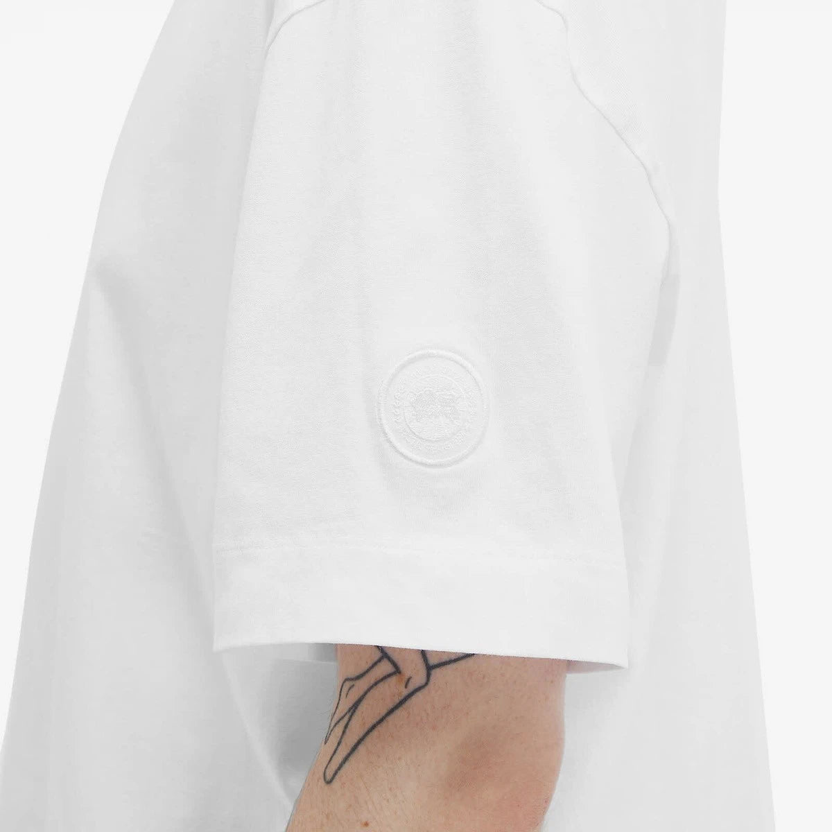 Logo-Patch Gladstone White T-Shirt