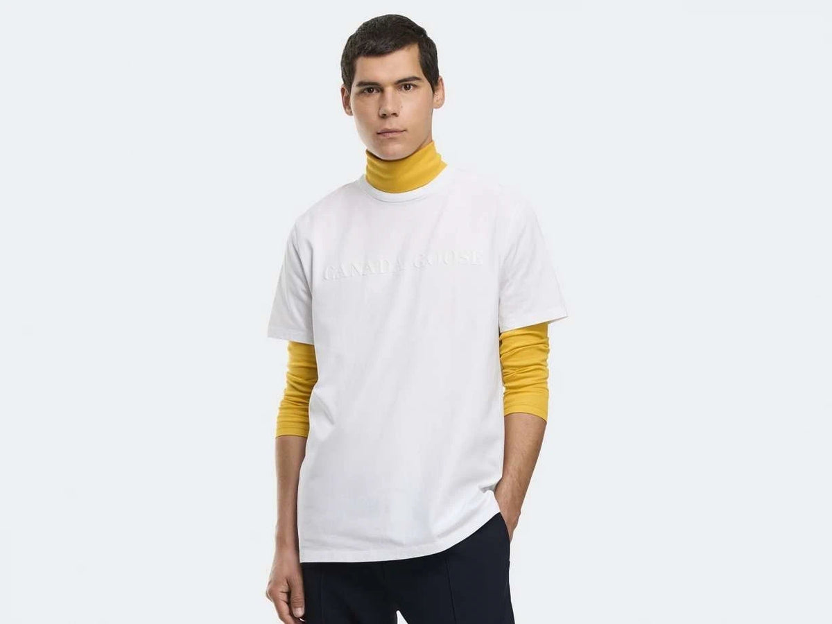 Emersen White Crewneck T-Shirt