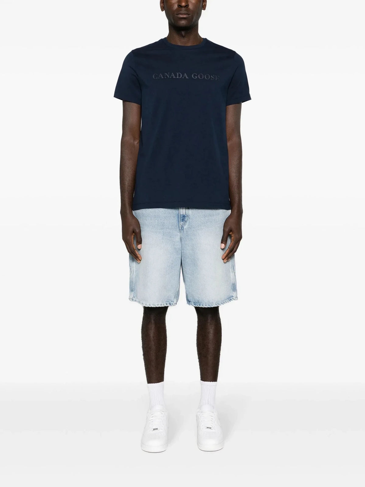 Emersen White Crewneck T-Shirt