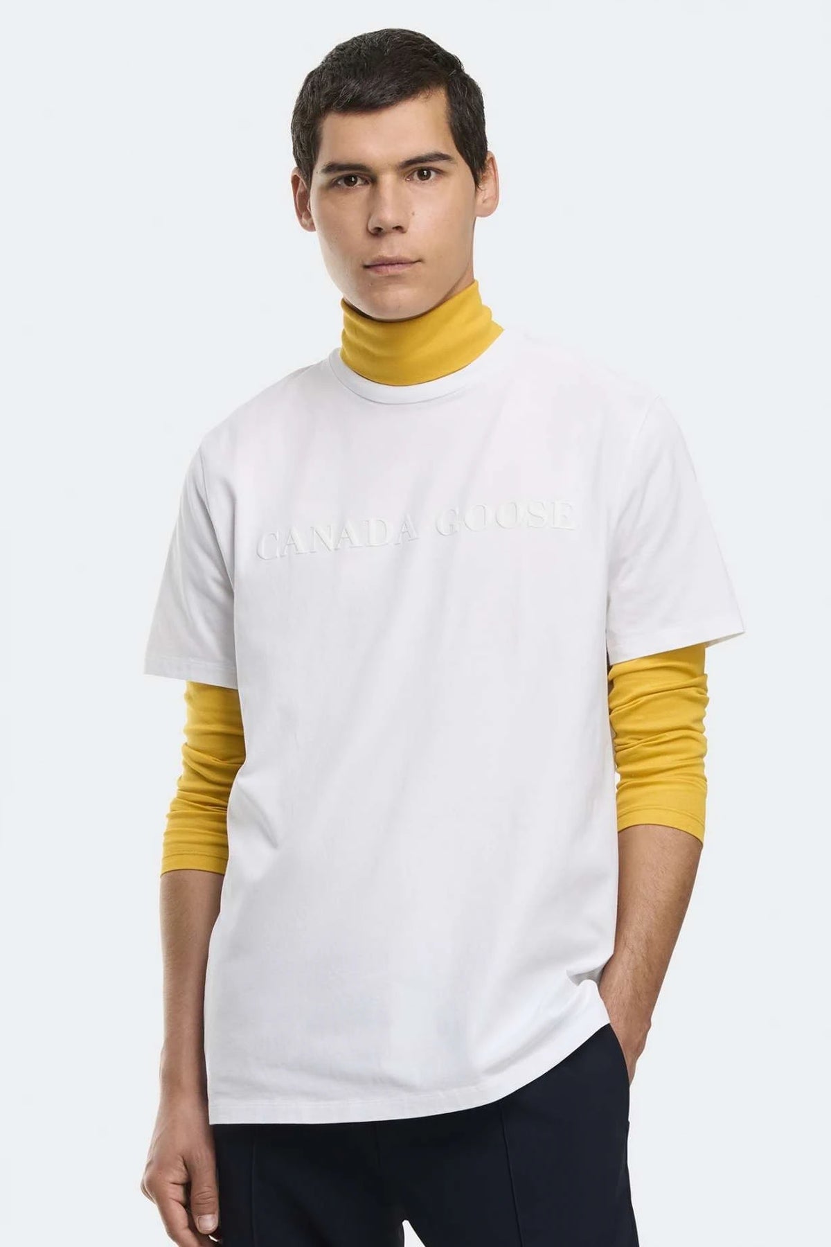 Emersen White Crewneck T-Shirt