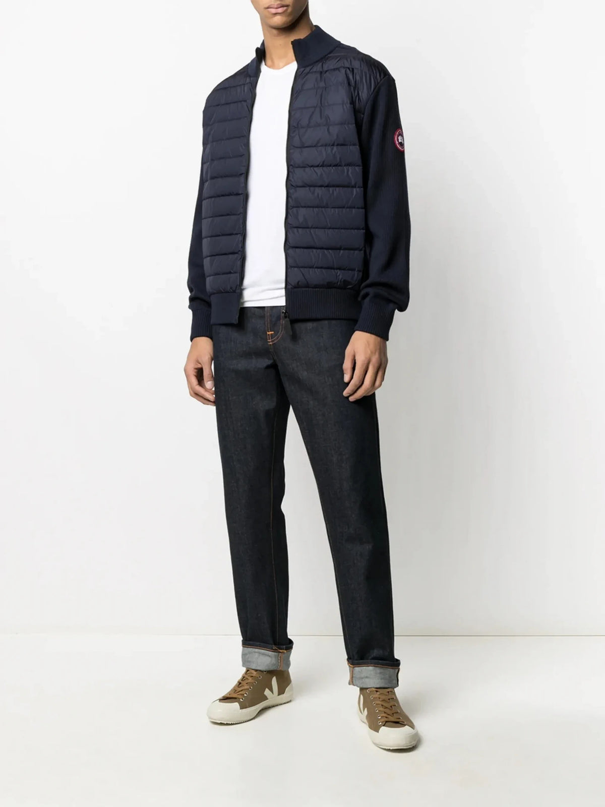 HyBridge Knit Navy Jacket