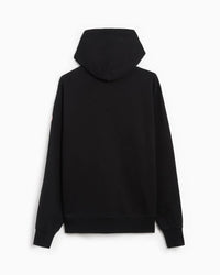 Huron Logo-Patch Navy Blue Hoodie