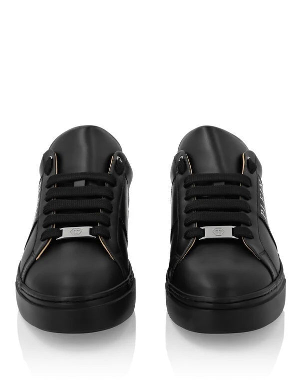 Nappa Leather White/Black Sneakers