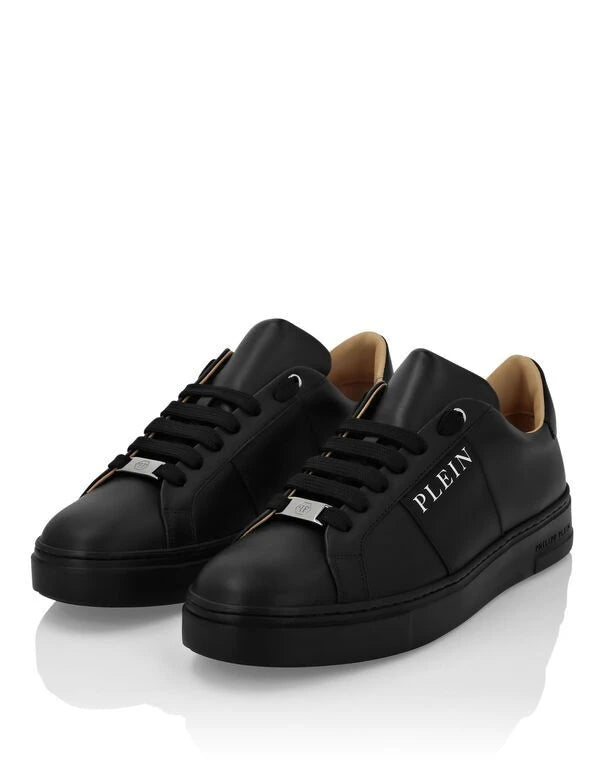 Nappa Leather White/Black Sneakers