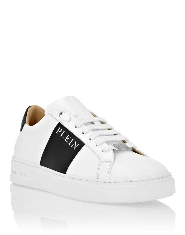 Nappa Leather White/Black Sneakers