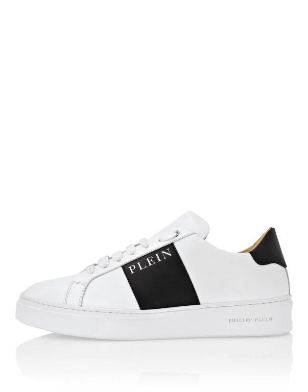 Nappa Leather White/Black Sneakers