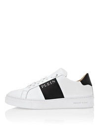 Nappa Leather White/Black Sneakers