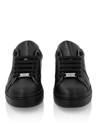 Nappa Leather White/Black Sneakers
