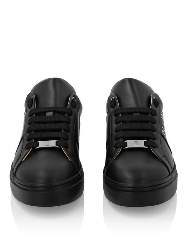 Nappa Leather White/Black Sneakers