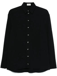 Crepe Black Shirt