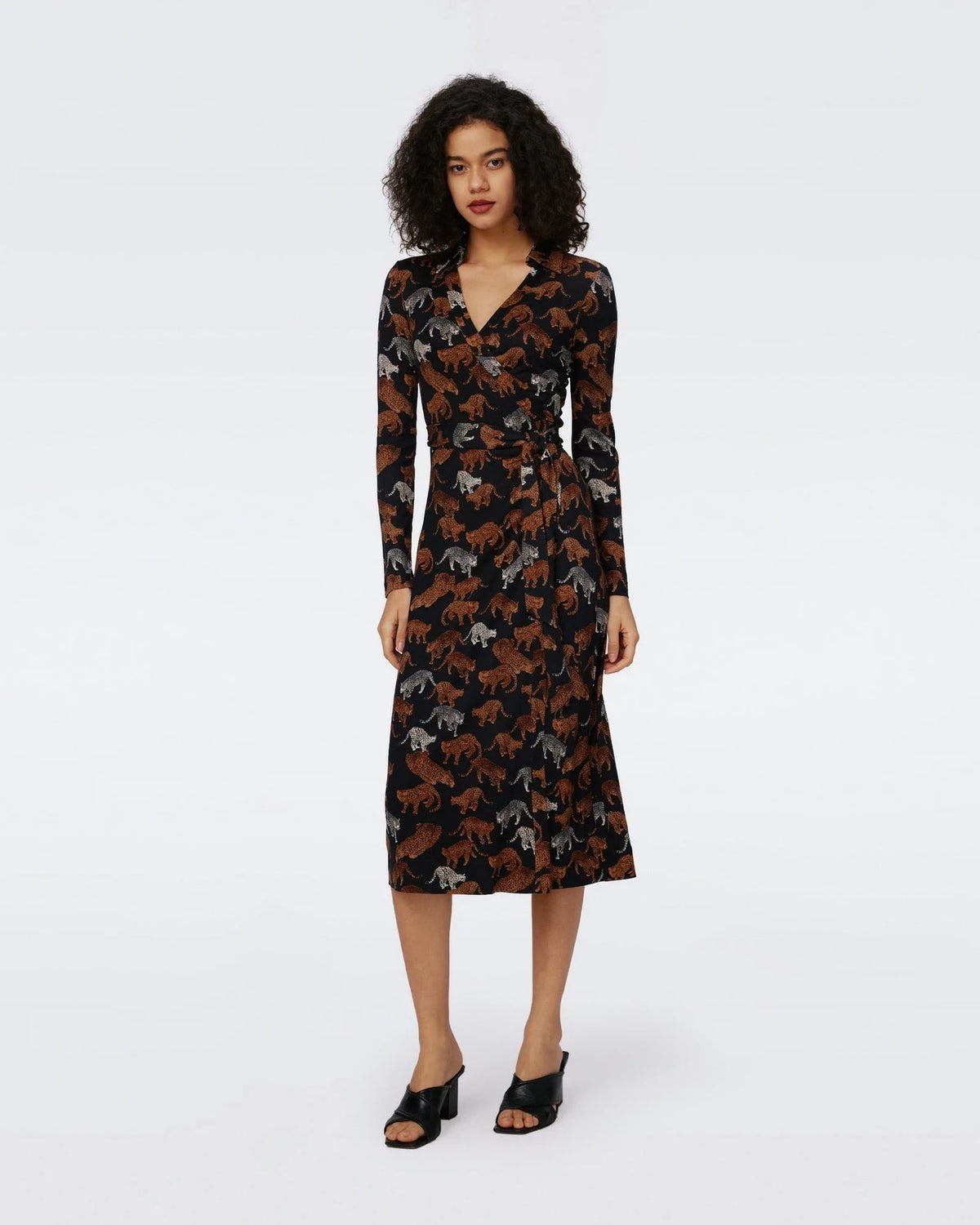 Abigail Multicolour Midi Dress