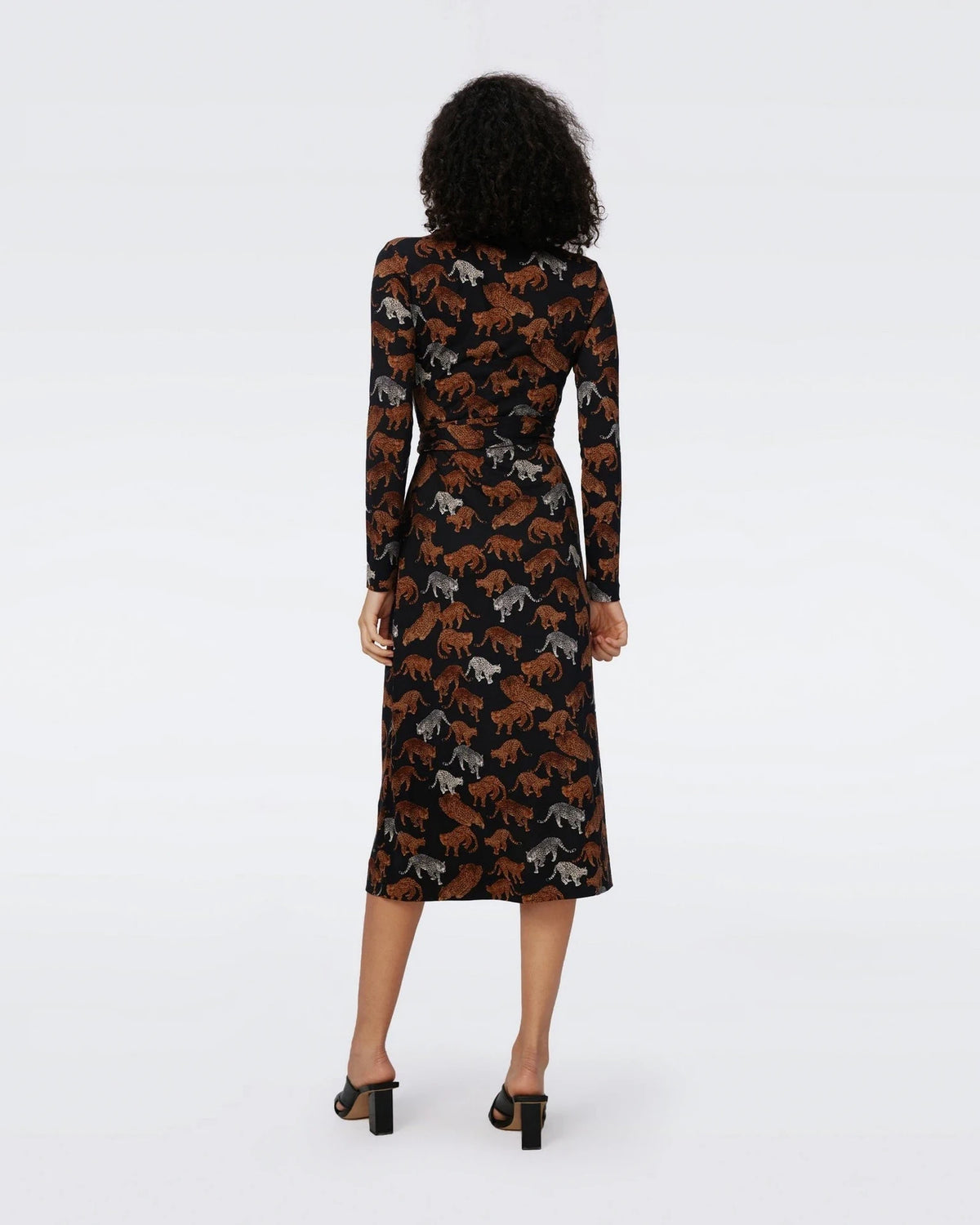 Abigail Multicolour Midi Dress