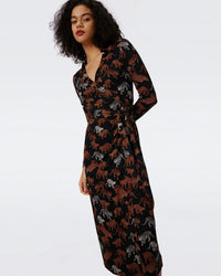Abigail Multicolour Midi Dress