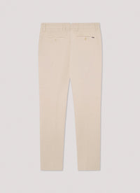 Kensington Slim-Fit Silver Chinos