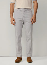Kensington Slim-Fit Silver Chinos