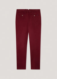 Kensington Slim-Fit Silver Chinos