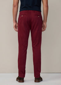 Kensington Slim-Fit Silver Chinos