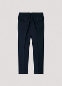Kensington Slim-Fit Silver Chinos
