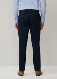 Kensington Slim-Fit Silver Chinos