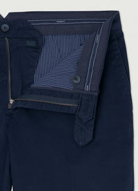 Kensington Slim-Fit Silver Chinos