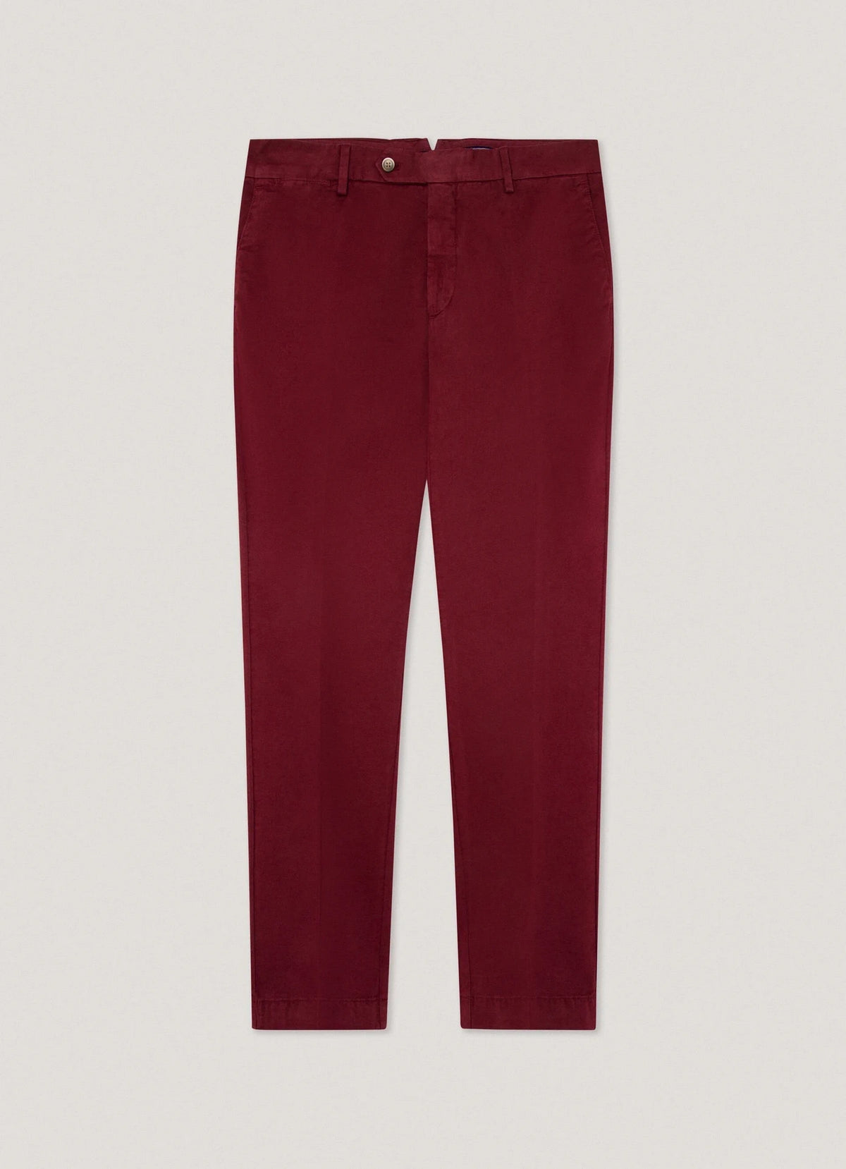 Kensington Slim-Fit Silver Chinos